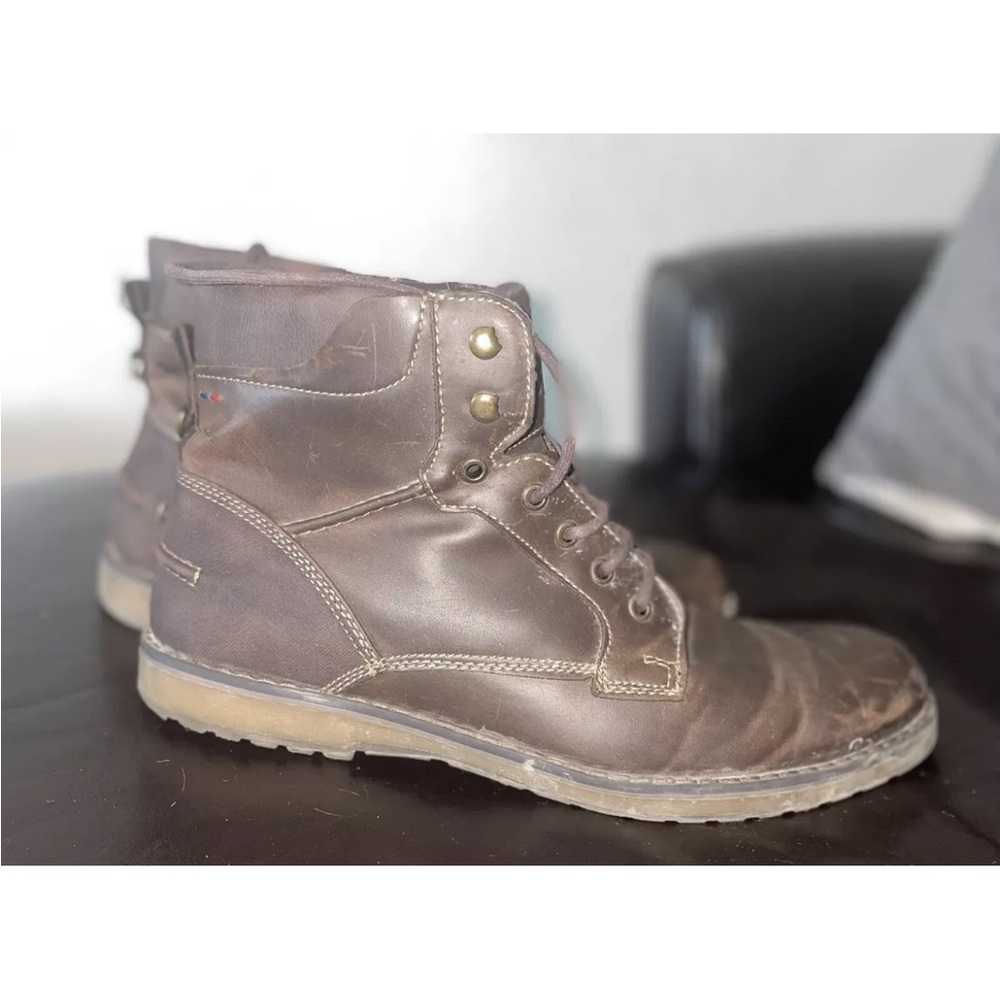 Izod Leongau Men's 13M Dress Lace Up Boots